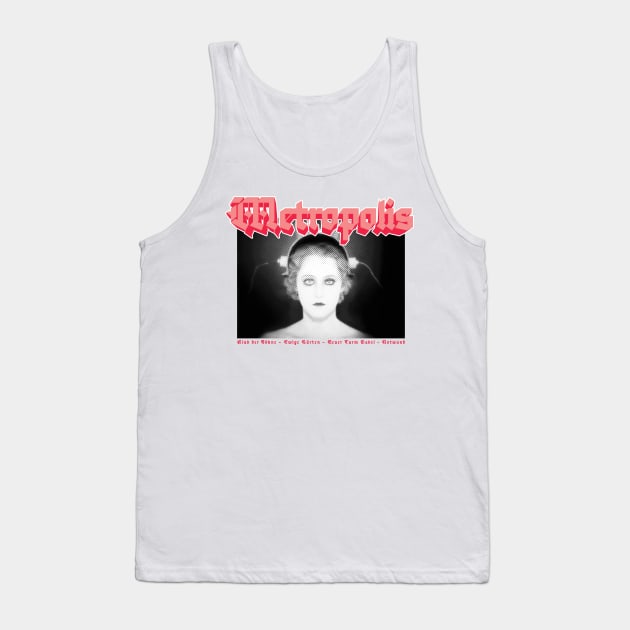 Metropolis Movie Cult Tank Top by internethero